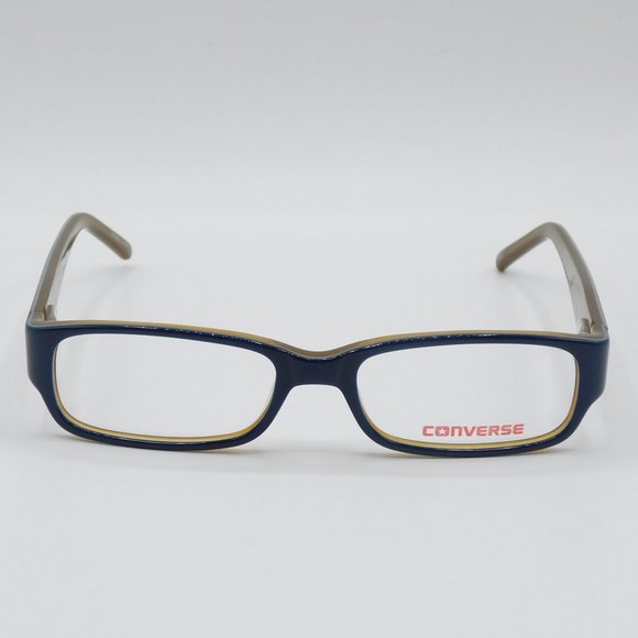 BRAND NEW CONVERSE WHY NAVY EYEGLASSES FRAME UNISEX KIDS RX 47-15-125 W/… - Picture 3 of 8